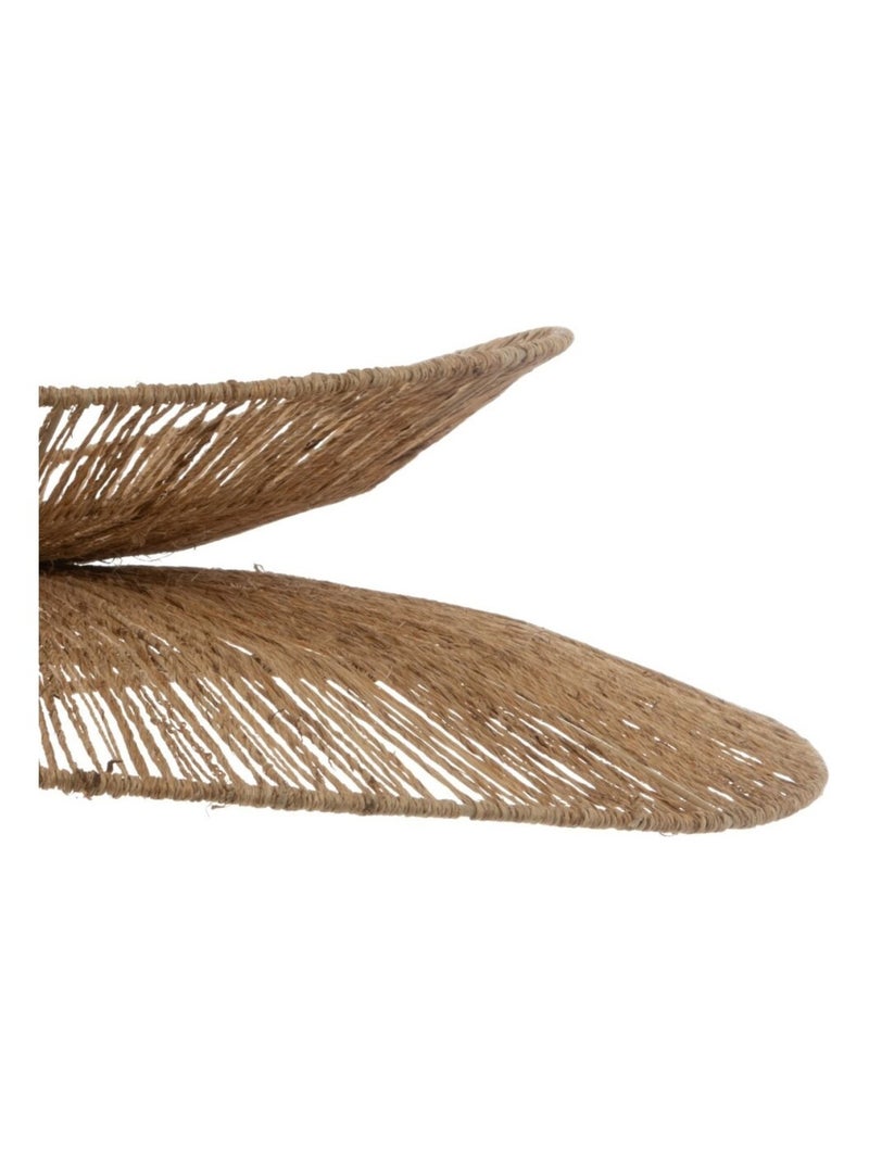 Suspension diam 69.5 cm métal et jute beige Beige - Kiabi