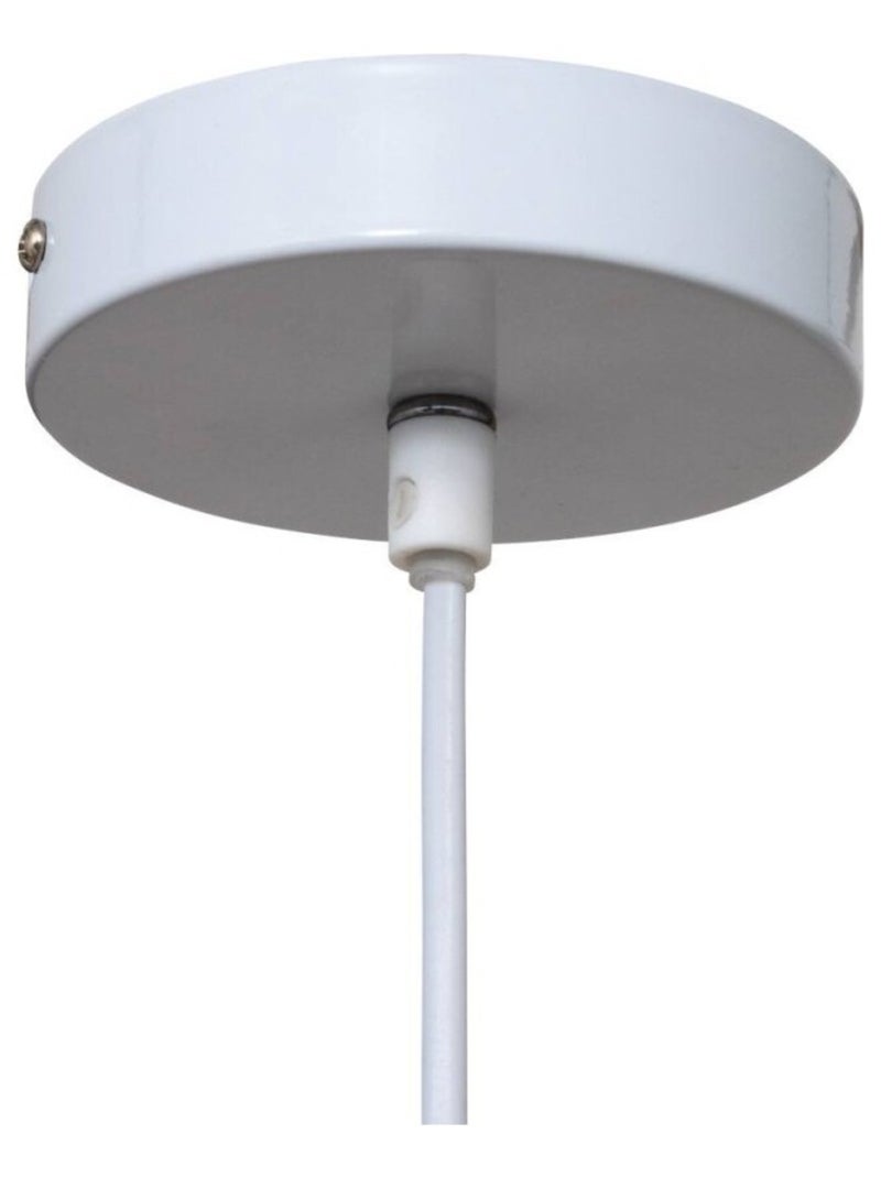 Suspension diam 69.5 cm métal et jute beige Beige - Kiabi