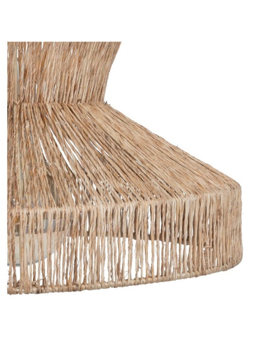 Suspension diamètre 38 cm en métal et jute - Kiabi