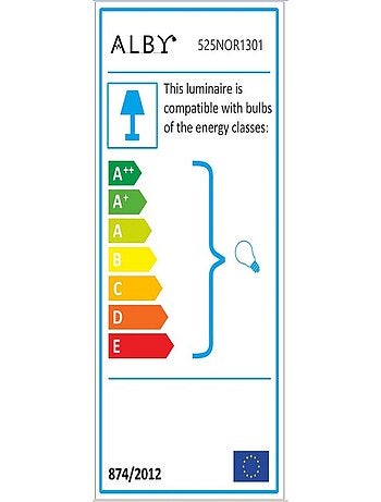 Suspension d'intérieur design en oréole - Diam. 50 cm - Noir