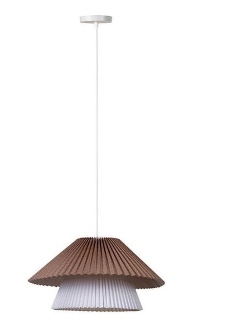 Suspension double tissu Aurélia beige blanc D52 - Kiabi