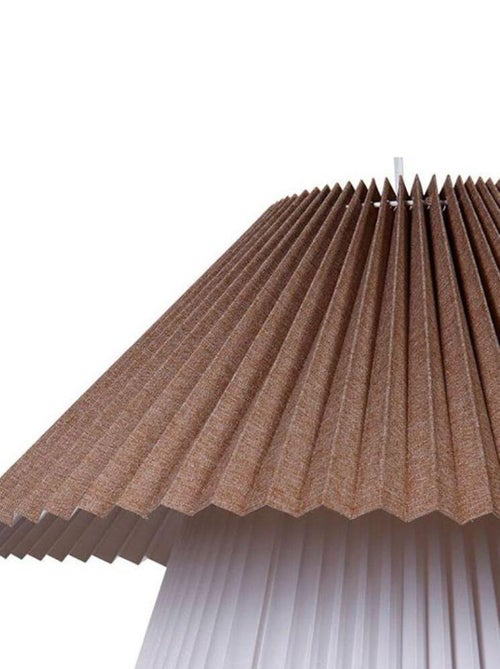 Suspension double tissu Aurélia beige blanc D52 - Kiabi