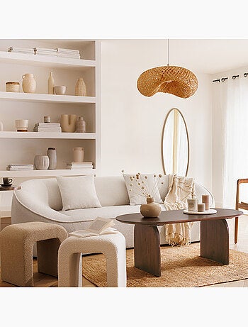 Suspension en bambou tressé BEDDY