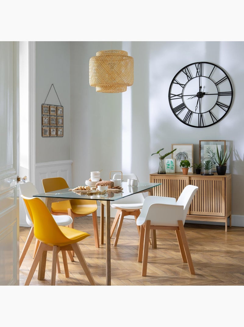 Suspension en bambou tressé LIBY Beige - Kiabi