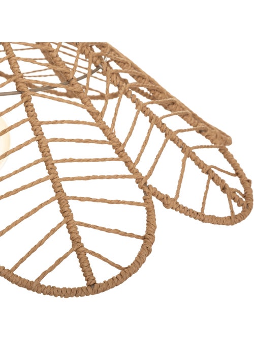 Suspension en corde tressée forme fleur FOLK - Kiabi Suspension en corde tressée forme fleur FOLK - Kiabi