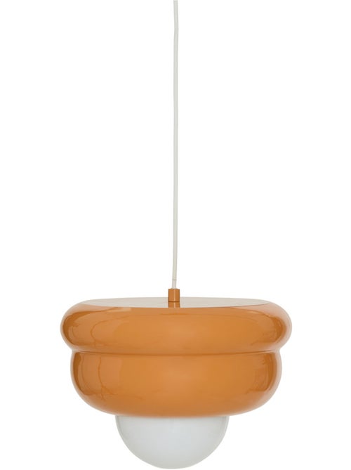 Suspension en fonte diffuseur en verre 28cm PATTY - Kiabi