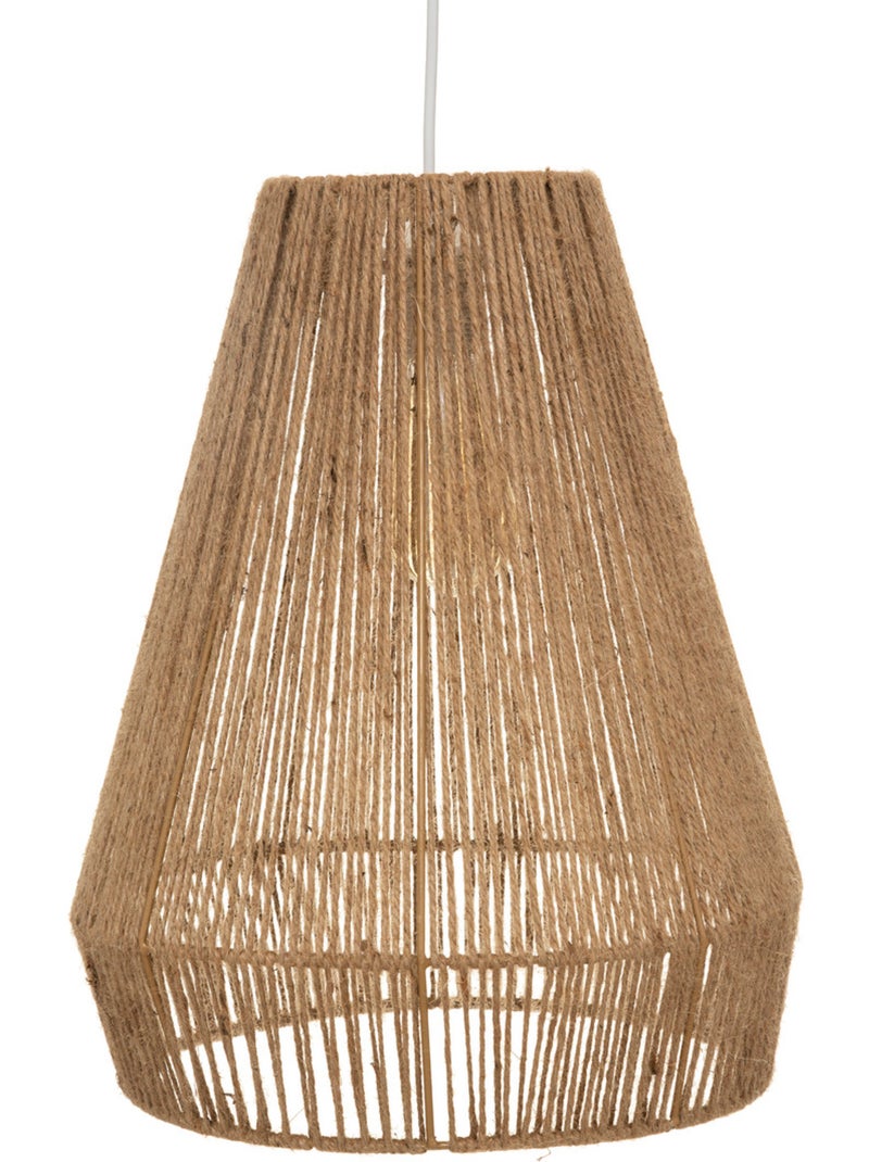 Suspension en jute tressé PALM Marron caramel - Kiabi