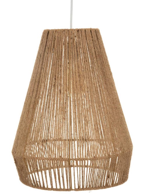 Suspension en jute tressé palm - Kiabi