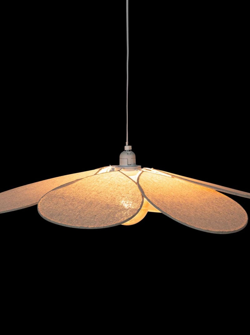Suspension en lin FLEUR Beige - Kiabi