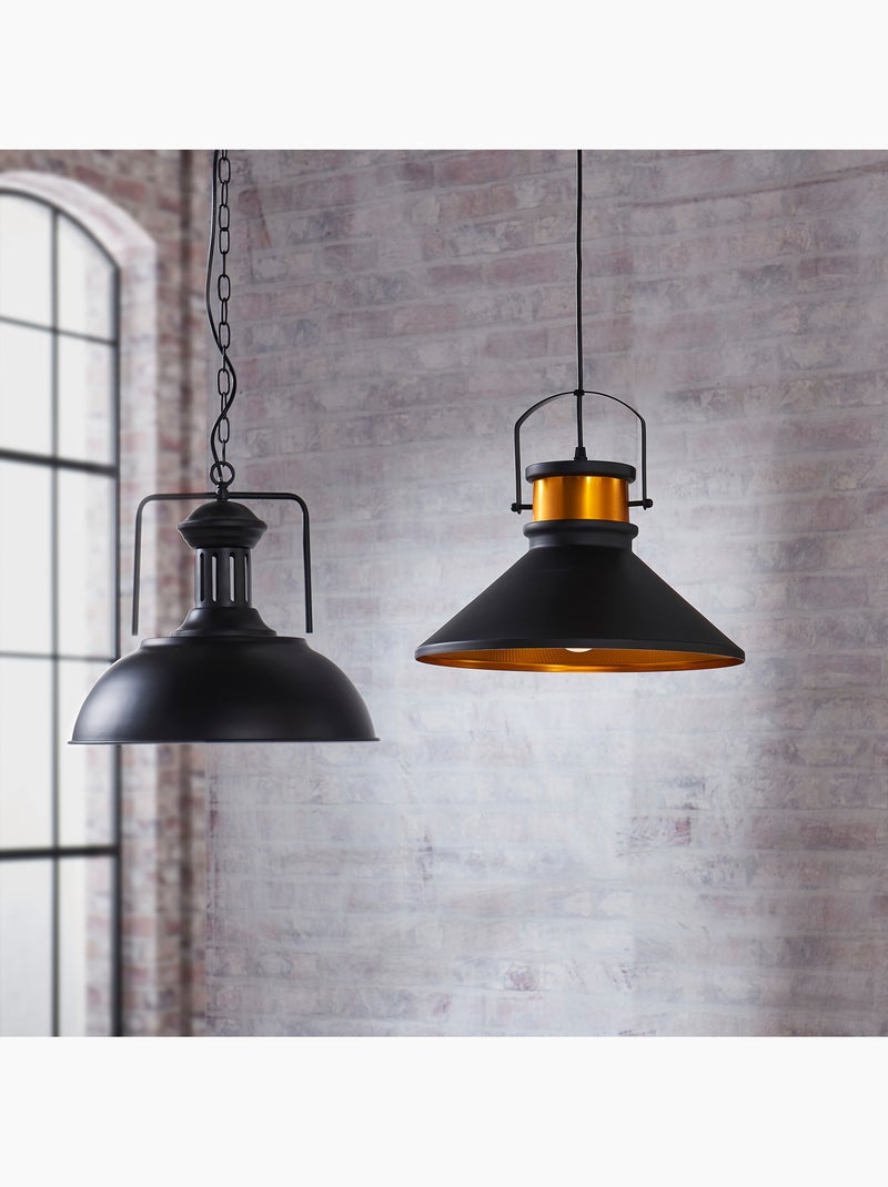 Suspension en métal, 122cm, Noire Noir - Kiabi