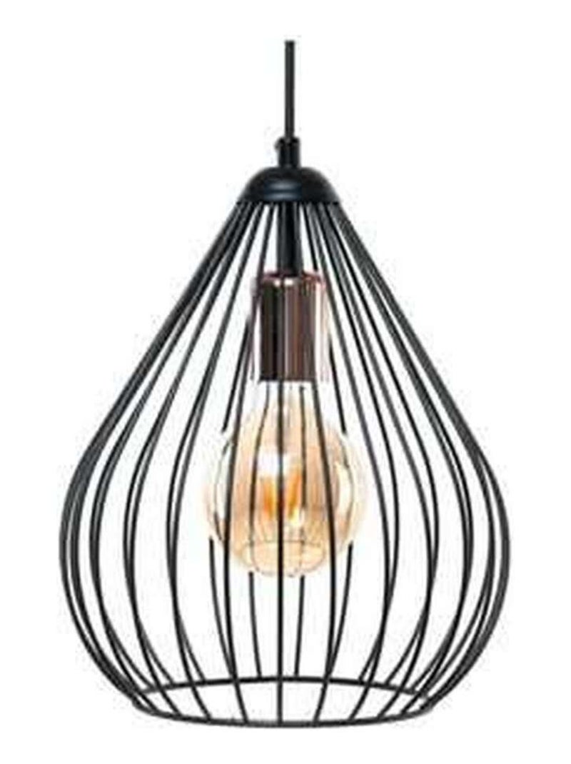 Suspension en métal filaire design moderne ANTALYA Noir - Kiabi