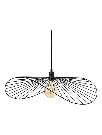 Suspension en métal noir 58cm