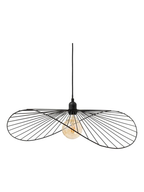 Suspension en métal noir 58cm - Kiabi