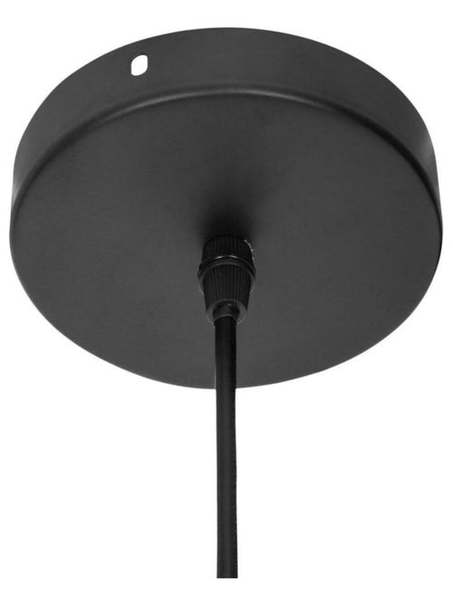 Suspension en métal noir 58cm - Kiabi