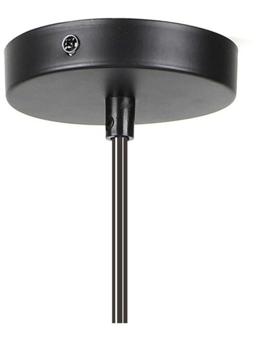 Suspension en métal noir et corde D35 - Kiabi