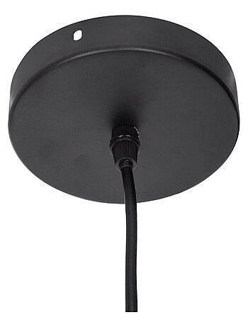 Suspension en métal style industriel