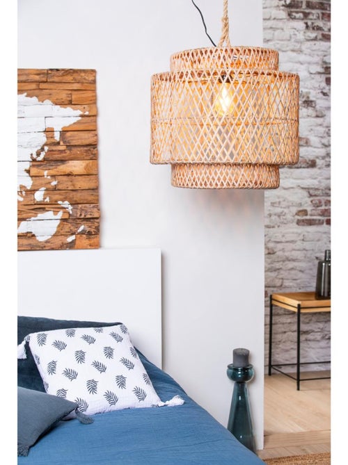 Suspension en rotin PECHEUR 'Deko&co' - Kiabi