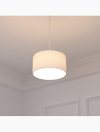 Suspension en tissu bouclette TINA