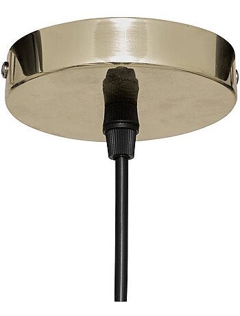 Suspension en verre design floral PHYLAS