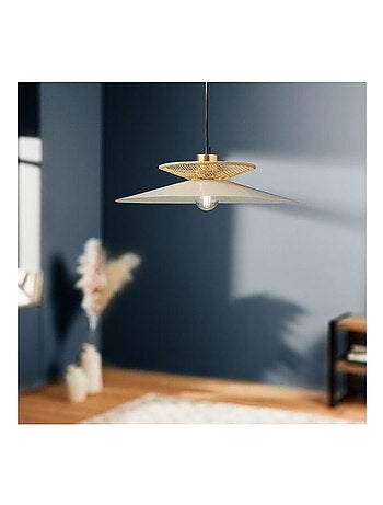 Suspension ENVERTITO métal et bambou