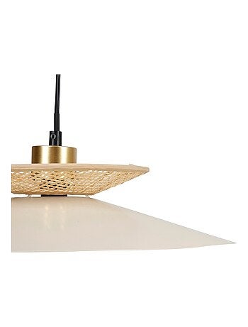 Suspension ENVERTITO métal et bambou
