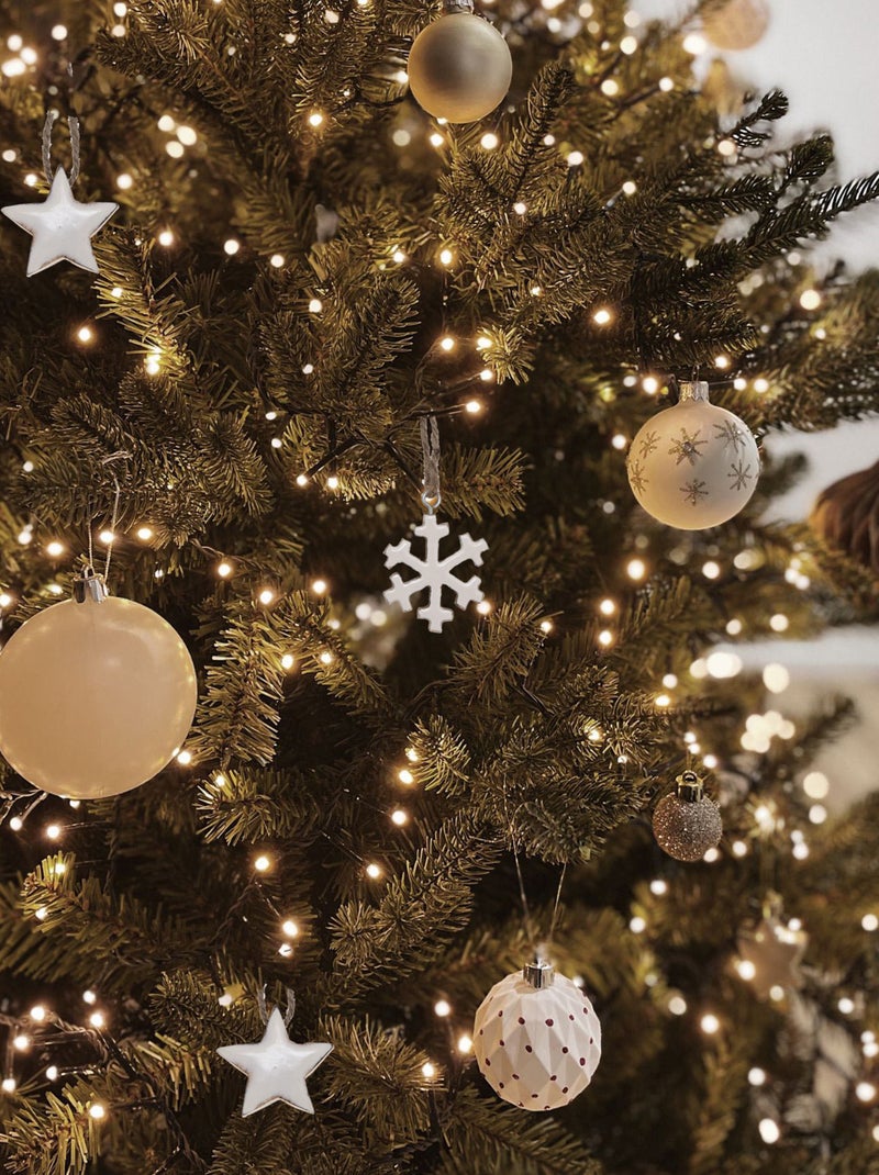 Suspension étoile en résine Blanc - Kiabi