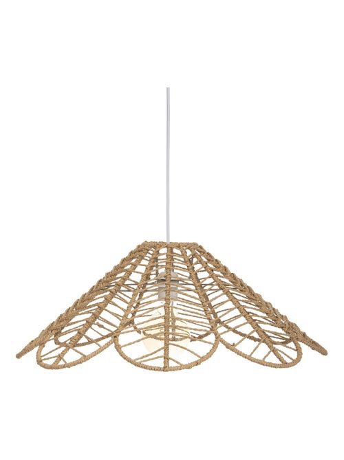 Suspension fleur en corde - Kiabi