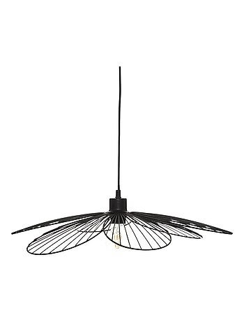 Suspension fleur en métal