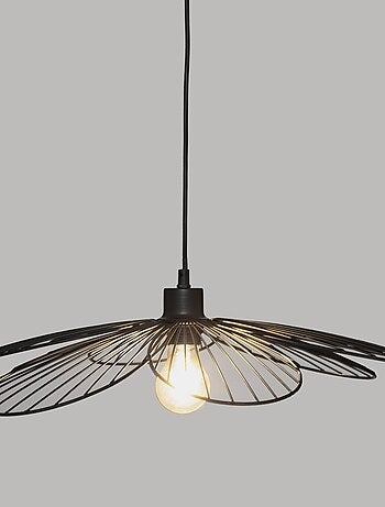 Suspension fleur en métal