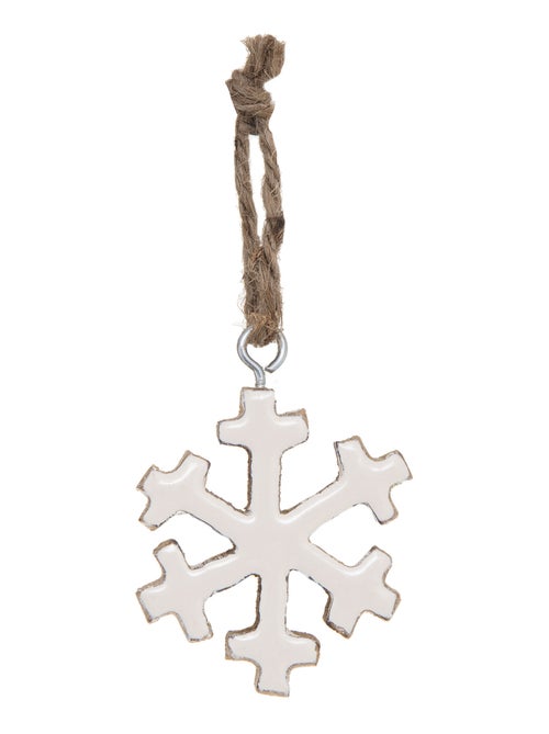 Suspension flocon en résine - Kiabi