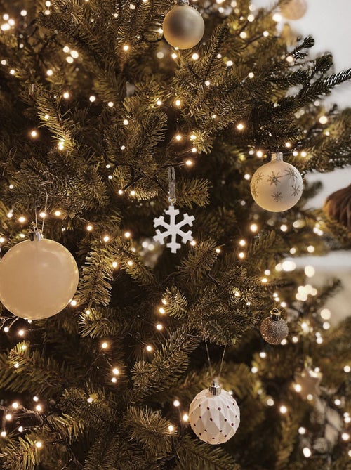 Suspension flocon en résine - Kiabi