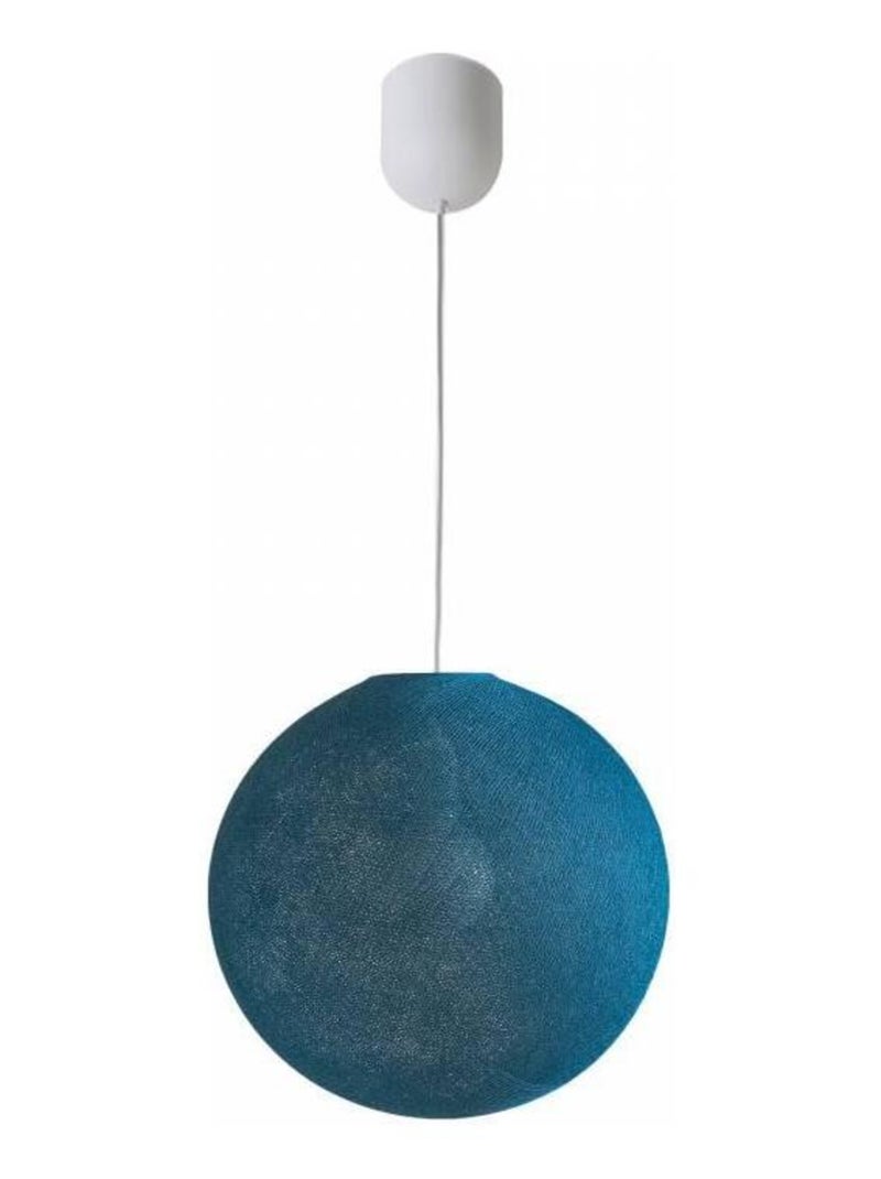 Suspension globe Light ø30cm Bleu canard - Kiabi