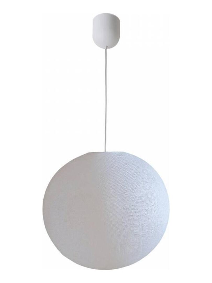 Suspension globe Light ø36cm Blanc - Kiabi