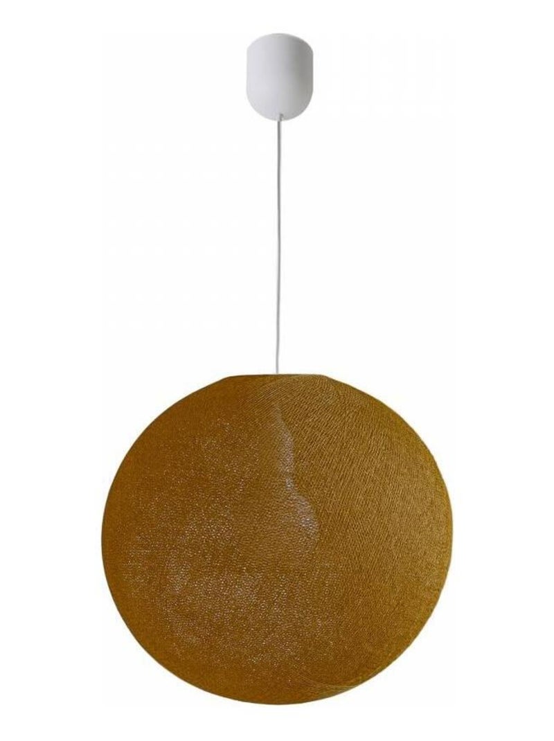 Suspension globe Light ø42cm Marron tabac - Kiabi