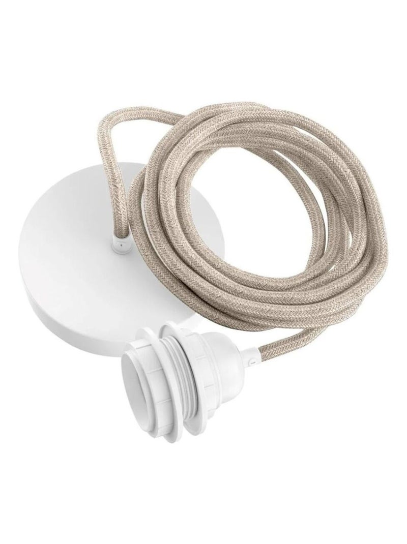 Suspension Hang 1 corde Beige/Blanc - Kiabi