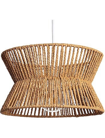 Suspension intérieur imitation rotin ø35cm maud