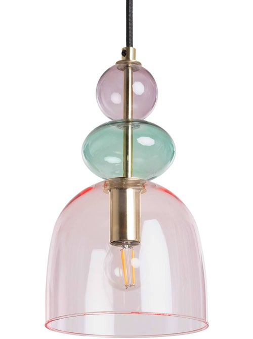 Suspension intérieur verre Ø15cm Nexo - Kiabi