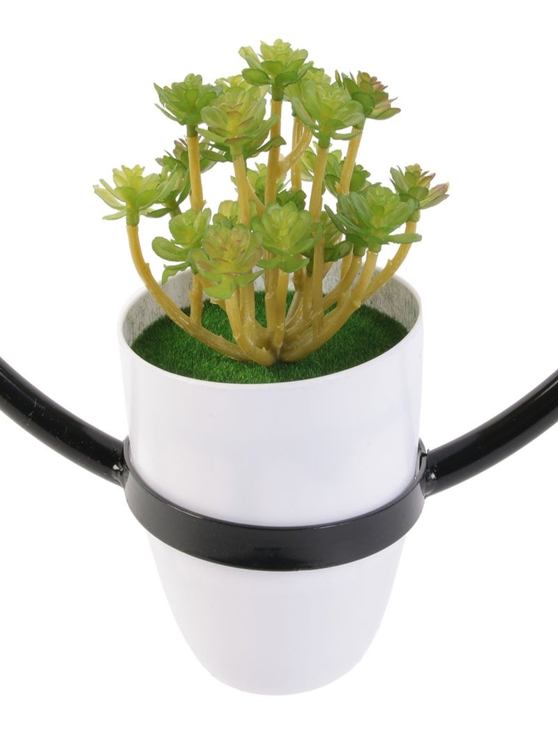 Suspension LED décorative avec plante GARDEN Noir - Kiabi
