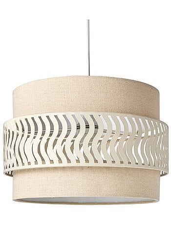 Suspension lin et métal diamètre 34cm