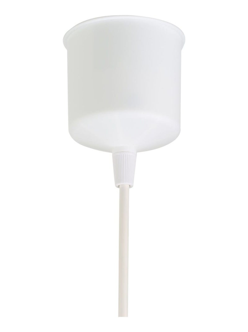 Suspension luminaire design scandinave MOKI Blanc - Kiabi