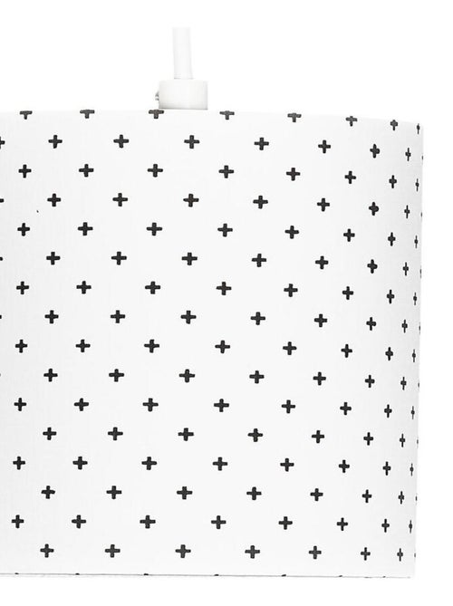 Suspension lumineuse en coton blanc - SAUTHON - Kiabi