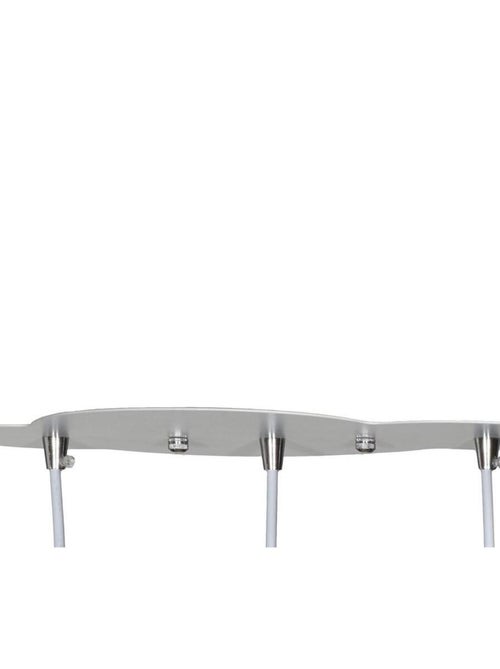 Suspension lumineuse trio plafonnier 32x32cm en coton multicolore - SAUTHON - Kiabi