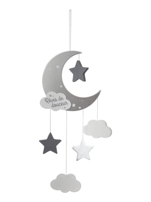 Suspension Lune gris - Kiabi