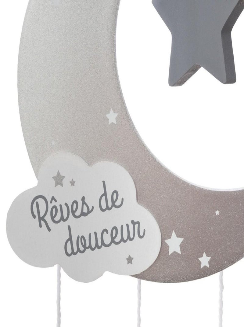 Suspension Lune gris Gris - Kiabi