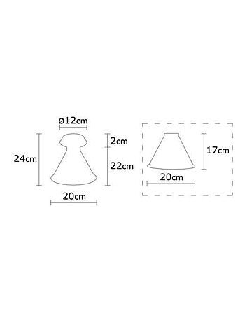 Suspension Mardin en métal
