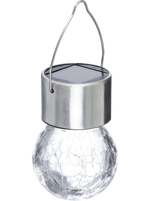 Suspension "Marty" verre argent D6cm - Kiabi Suspension "Marty" verre argent D6cm - Kiabi