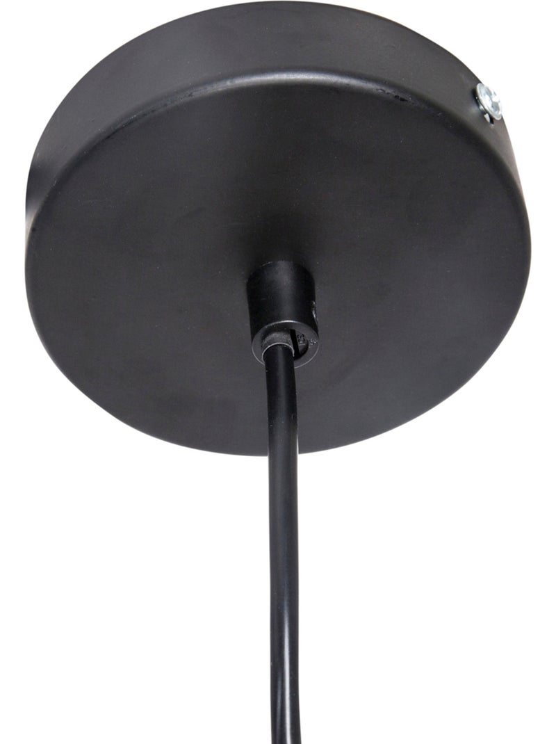 Suspension métal bois de pin SAM Noir - Kiabi