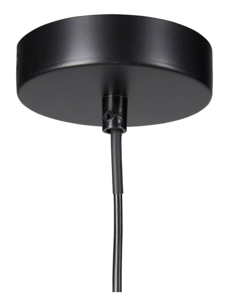Suspension métal Calathéa noire et dorée - Noir - 0.00€ - Kiabi