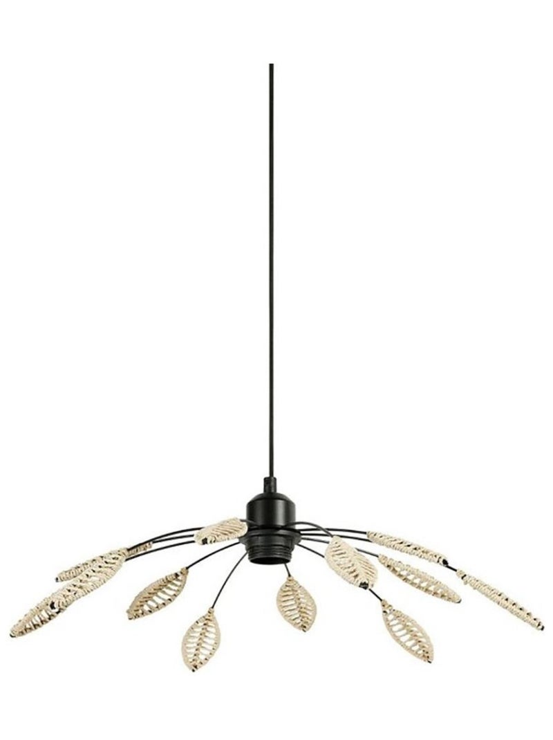 Suspension métal corde Til naturel D50 Beige - Kiabi