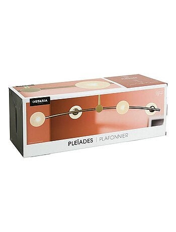 Suspension métal doré Pleïades